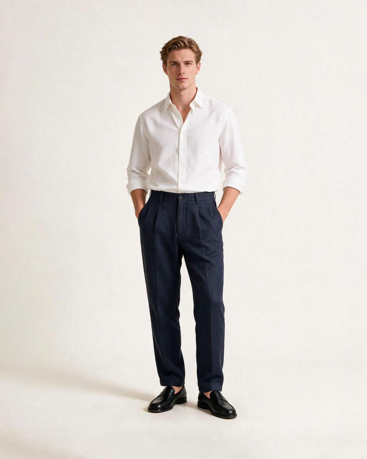 Dikochi Originals - Linen Trousers Mens