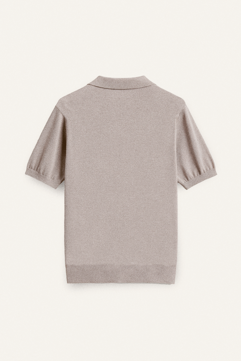 Silk-Cashmere Knit Polo