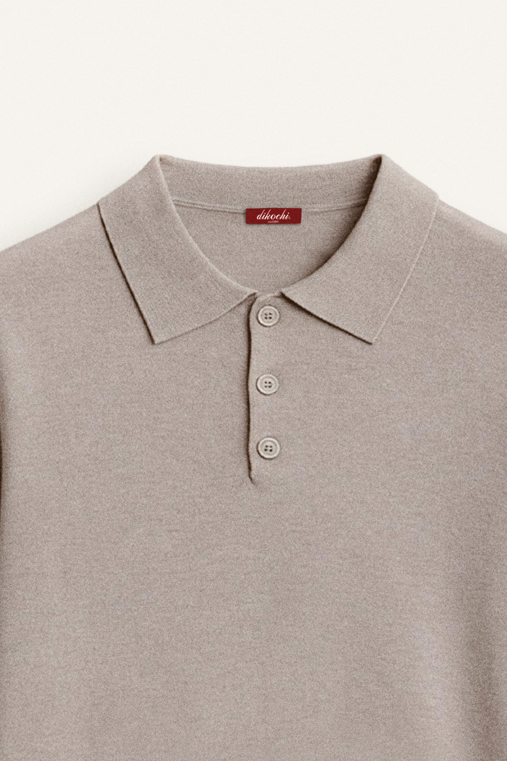 Silk-Cashmere Knit Polo